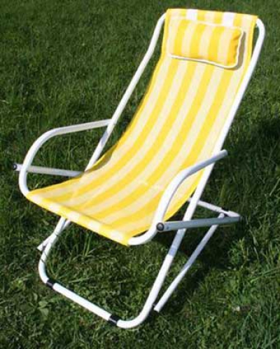 Шезлонг «Сочи-П» с подголовником С 736-12 батилайн